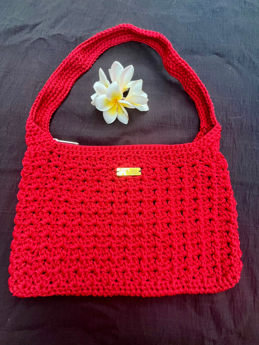 ❤️ Bali Flame Crochet Shoulder Bag